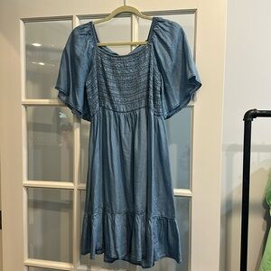 Blu pepper denim dress